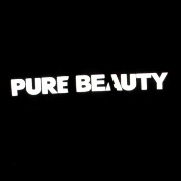 PURE BEAUTY Cannibis company clothing line. Black hoodie sz Large. Brand new. - Picture 1 of 3